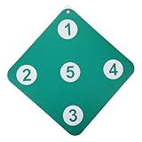 PEPLAYTAL Robustes Gummi fechtziel Wandhängend Double Sided Fechttrainingsgerät Leicht Tragbar Vielseitig für Präzision und Übung im Fechtsport