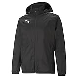 PUMA Herren Teamliga All Weather Jacket Sweater, Puma Black-puma Black, M EU