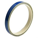 Reflektierendes Klebeband, 5 m x 1 cm, DIY-Aufkleber für Auto, Motorrad, Fahrrad, Karosserie und Felge, mattschwarz, gelb, orange, weiß, rot (blau)