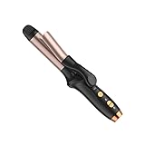 Mini Schnurloser Lockenstab, 25mm Curling Iron mit 3 Einstellbare Temperatur, USB aufladbar, tragbar Reise-Lockenstab für Haarstyling