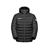 Mammut Waymarker IN Hooded Jacket Men | Wasserabweisende Winterjacke für Herren, Leichte Steppjacke, Outdoor Daunenjacke, Warme, Gefütterte Jacke mit Kapuze | Schwarz, L