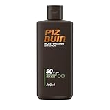 Piz Buin Feuchtigkeitsspendende Sonnenlotion SPF50+, 200ml (Verpackung kann variieren)