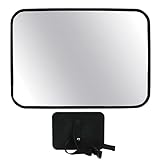 Autospiegel für Babys – 18,8 x 13,5 x 1 cm wasserdichter Spiegel, verstellbare Kopfmontage, großer multifunktionaler Weitwinkelreflektor | Sicherheitsspiegel für Autositzanwendungen