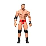 WWE Actionfigur, ca. 15 cm große LA Knight Sammelfigur mit 10 Bewegungspunkten und lebensechtem Aussehen, HTW17