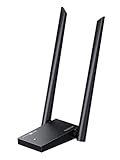 UGREEN AXE5400 WLAN Stick WiFi 6 WLAN Adapter PC Tri-Band 2,4G/5G/6GHz, Einfache Installation, 3dBi Antennen, WPA3, USB WLAN Stick Kompatibel mit Windows 10/11.