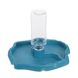 Milisten Automatischer Wasserspender Kaninchenfutterspender Schildkröten Lebensraumzubehör Reptilien Chamäleon Futterspender Hasenfutter Und Wassernapf Reptilientank Zubehör