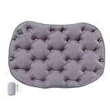 Luftsitzkissen - Komfortsitzkissen | Auto, Unterstützung Für Leben Und Rückenschmerzen | Aufblasbares Reisekissen - Sitzauflage Für Reise Luft Mit C