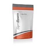 GymBeam L-Leucin (Pulver) - Essentielle Aminosäure, L-Leucin-Pulver für Bodybuilder, Kraftsportler & Ausdauersportler, gut löslich, ideal für Wasser & andere Getränke (500 g)