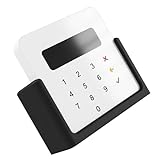 Cleverstation Wandhalterung - passend für SumUp Air und SumUp Solo Wandbefestigung Kartenterminal Halter PoS Zubehör für Ladentheke & Tresen (Schwarz, Für SUMUP Air)