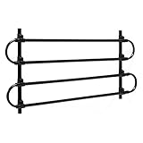 Wiltec Hundegitter fürs Auto Modell G, 40 cm hoch, verstellbare Breite 83-145 cm, Trenngitter universell einsetzbar für Kofferraum