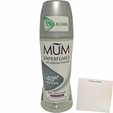 MUM Deo Roll On Unperfumed (50 ml) + usy Block