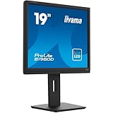 Iiyama Prolite B1980D-B5 48cm 19' LED-Monitor SXGA VGA DVI Höhenverstellung Pivot schwarz