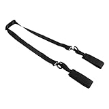 TOYANDONA Verstellbarer Skitragegurt für Ski und Stöcke Gepolstert Komfortabel für Herren und Damen Leicht Praktisches Ski Pole Carrier zubehör für Bequemen Transport