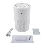 Luftreiniger, Luftreiniger, erfrischend, desodoriert, kompakter Luftreiniger mit Aromatherapie-Tabletten für Schlafzimmer, Büro (Luftreiniger)