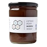 Buchweizenhonig 430g - Polnischer Rohhonig | Naturbelassener Imkerhonig | Dunkel & Intensiv | Hoher Nährstoffgehalt | 100% natürlich