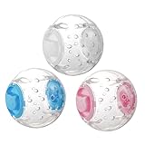 ifundom 3 Stück fehlende Lebensmittelspielzeuge Futterspender Ball Haustier anregend groß lustig Interaktive Hundebälle Interaktives für Hunde Abs