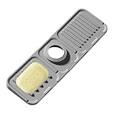 Spülbeckenmatte für Küchenarmatur, Spritzmatte für Küchenspüle, Wasserhahnspritzer, Silikontrocknung, Zubehör