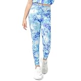 Tilozs Mädchen Leggings Lange Hose High Waist Sporthose Gedruckt Sport Leggings Frühling Sommer für Kinder Mädchen, 146-152