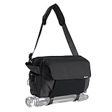 ULANZI 9L Kamera Tasche, DSLR/SLR Kamera Sling Bag mit Stativhalterung, Unisex, Leichte Wasserdichter Kamerarucksack, Fototasche mit Diebstahlschutz kompatibel für Kamera von Sony, Canon, Fujifilm