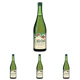 Cidor Cidre Bouché Brut 'Cidor' mit Schraubverschluss Cider (1 x 0.75 l) (Packung mit 4)