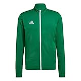 adidas Herren Entrada 22 Track Jacket, Team Green/White, L