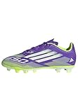 Adidas Unisex Kinder F50 Club Firm Ground/Multi Ground Football Boots Kids, Purple Rush/Cloud White/Lucid Lemon, 30 EU