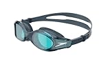 Speedo Unisex Erwachsene Hydrosity 2.0 Schwimmbrille | Anti-Beschlag | Wasserdicht Schwimmbrille, Oxid Grey/True Navy, Einheitsgröße