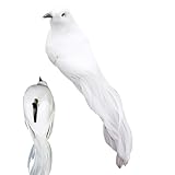 Celuicion Künstliche Vögel – Weihnachtsgartendekoration, realistische Vogelornamente für Innendekoration, Haus, Büro, Veranstaltungen für Amateure und Organisatoren