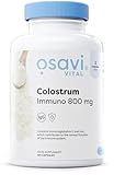 Osavi Colostrum Immuno 800 mg - 120 Kapseln | Rinderkolostrum mit 18% Immunoglobulinen G und hochabsorbierbarem Zinkgluconat.