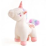 Wishstar Plüsch Einhorn, Einhorn Kuscheltier Regenbogen 30cm, Einhorn Spielzeug Mädchen, Einhorn Stofftier Spielzeug für Kinder