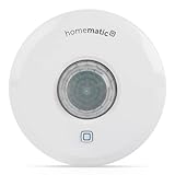 Homematic IP Smart Home Präsenzmelder – innen, schaltet Licht bei Bewegung, präzise Bewegungserkennung, Energie sparen, weiß, 150587A0