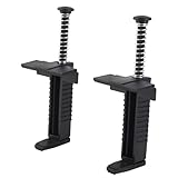 Ziegelliner -Leveling -Werkzeug Messwerkzeuge Maurende Werkzeug für Bauherren und Maurer Engineering Plastic Blau Rot Schwarz Optional 16,5 cm 6,5 Zoll 108 g 3,8 Unzen 2pcs (Schwarz)