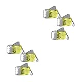 Abaodam 6 Stück Handkurbel Taschenlampe Kleine Handbetriebene LED Arbeitsleuchte Robuste Outdoor Taschenlampe für Camping Notfälle Reparatur Leicht Langlebig Praktisch ohne Batterien für