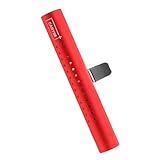 ULTECHNOVO Aromatherapie-Stick Autoluftduftclip Autoduft Duftdekoration für Auto fürs Auto duftstäbchen Duftstick Autozubehör für Damen auto lüftungsclip Aluminiumlegierung rot