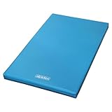 ALPIDEX Matte Turnmatte Sportmatte Gymnastikmatte 200 x 120 x 8 cm mit Antirutschboden RG 20 (sehr weich), Farbe:hellblau