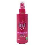 final NET HAARLACK - EXTRA STARKER HALT, das Spray OHNE TREIBGAS, feines Mikro-Zerstäubersystem für mehr Volumen und den profesionellen & sicheren Halt der Frisur ohne zu verkleben, Duftneutral, 125ml