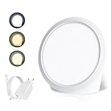 MidingChai Einstellbare Tageslichtlampe 10000 Lux, Simulieren Daylight Energieschub, UV-freie LED Lichttherapielampe, Sonnenlicht Lampe für Zuhause/Büro,3 Farbtemperaturstufen&5 Helligkeitsstufen