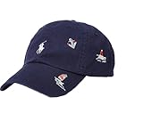 POLO RALPH LAUREN Herren-Baseballkappe, nautisch, bestickt, Marineblau, Einheitsgröße, Marineblau, Einheitsgröße