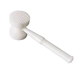 Hydroma® Fleischklopfer/Steakhammer aus Kunststoff (PE, Polyethylen) – mit profilierter und glatter Schlagfläche
