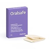 8er MedIntim OralSafe Lecktuch Latextuch Neutral Oral Dam