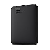 WD Elements Portable externe Festplatte 5 TB (mobiler Speicher, USB 3.0-Schnittstelle, Plug-and-Play, für Windows formatiert) Schwarz