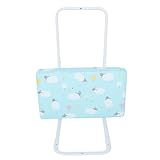 Alomejor Bettgitter für Kleinkinder, Stabile Struktur, Leicht zu Reinigen, Sicherheitsgitterschutz für Babyzimmer (Blue)