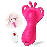 Vibrator Sex Spielzeug für die Frau Paare Vibrators mit Fernbedienung,Butterfly Vibratorensets Vibration für Frauen 10 Vibrationmode Klitorisstimulation G punkt Leise Sexspielzeug Sex Toyset für Woman