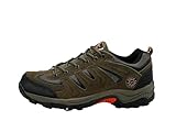 Ablovo Herren Outdoor Trekkingschuhe Wanderschuhe Sneaker Gr. 41-50 inkl. Übergröße (Grün-Orange, EU Schuhgrößensystem, Erwachsene, Herren, Numerisch, M, 43)