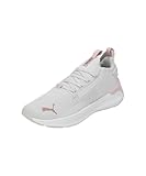 PUMA Damen SOFTRIDE Symmetry FUZION WN's Straßen-Laufschuh, Feather Gray-Mauve Mist-Rose Gold, 40.5 EU