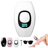feleva LumiPro IPL – IPL Geräte Haarentfernung Damen, 999.999 Lichtimpulse & LCD-Display für effektive und sichere dauerhafte Haarentfernung zu Hause (Weiß)
