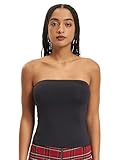 ONLY Damen Onlea Tube Top JRS, Schwarz, L