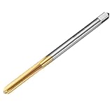 QUARKZMAN Metrisches Gewindebohrer M6 x 0.75 H2 100mm Geradrillige Gewindebohrer Gewindefräsmaschine Gewindeschneiden Nachbearbeitungswerkzeug