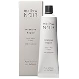 mellow NOIR Intensive Repair Hand & Nail Cream 100ml – Handcreme für raue, trockene Hände - 10% Sheabutter - schnell einziehende Feuchtigkeitscreme - für gepflegte Hände & Nägel – Naturkosmetik