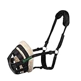 Shires FreeGraze Airflow Weidemaulkorb (Schwarz, Cob)